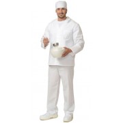 Костюм повара мужской белый