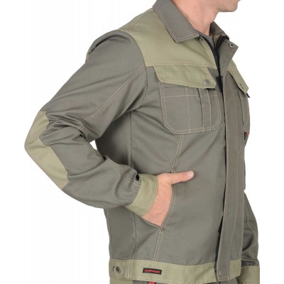 Костюм " Вест-Ворк" куртка,брюки т.оливковый со св.оливковым пл. 275 г/кв.м Костюм " Вест-Ворк" куртка,брюки т.оливковый со св.оливковым пл. 275 г/кв.м