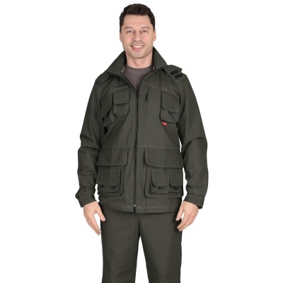 Костюм " Мичиган-2" куртка, брюки (тк. Canvas) темный хаки Костюм " Мичиган-2" куртка, брюки (тк. Canvas) темный хаки
