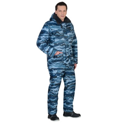 Костюм " Безопасность" зимний: куртка, п/комб. КМФ серый вихрь Костюм " Безопасность" зимний: куртка, п/комб. КМФ серый вихрь