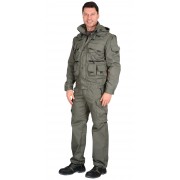 Костюм " Тигр" куртка, брюки (тк. Rodos 245) Оливковый