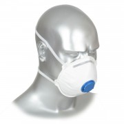 Респиратор "НРЗ-0113" NR D, FFP3, с клапаном, 50 ПДК, формованная (х300)