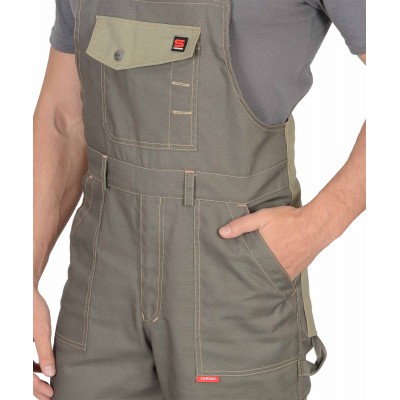 Костюм " Вест-Ворк" куртка кор., п/к т.оливковый со св.оливковым пл. 275 г/кв.м Костюм " Вест-Ворк" куртка кор., п/к т.оливковый со св.оливковым пл. 275 г/кв.м