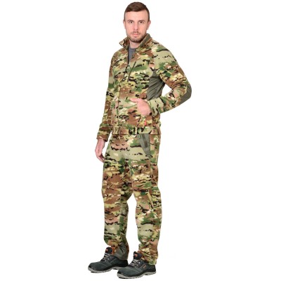 Куртка флисовая " Ровер" КМФ Мультикам отделка Хаки Куртка флисовая " Ровер" КМФ Мультикам отделка Хаки