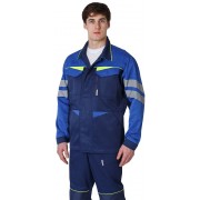 Куртка удлиненная мужская PROFLINE BASE, т.синий/васильковый