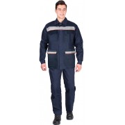 Костюм Профессионал СОП NEW (тк.Саржа,230) п/к, т.синий