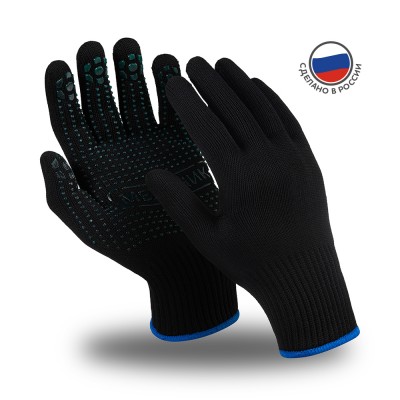 Перчатки Manipula Specialist® Механик Блэк (нейлон/хлопок+ПВХ), MG-114 Перчатки Manipula Specialist® Механик Блэк (нейлон/хлопок+ПВХ), MG-114