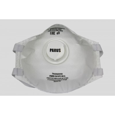 Респиратор PARUS 2K (FFP2) с клапаном (200 шт) Респиратор PARUS 2K (FFP2) с клапаном (200 шт)