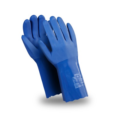 Перчатки Manipula Specialist® Шельф (интерлок+ПВХ 1,9мм), P-T-23/CG-981 Перчатки Manipula Specialist® Шельф (интерлок+ПВХ 1,9мм), P-T-23/CG-981