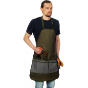 Фартук садовый Garden Chef, темный хаки