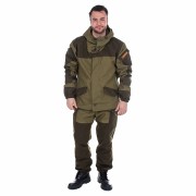 Костюм демисезонный Горка-3 (тк.Палатка/Грета) брюки HUNTSMAN, хаки