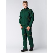 Костюм Престиж NEW (тк.Смесовая,240) п/к, т.зеленый