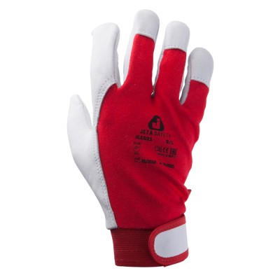 Перчатки Jeta Safety кожаные (козья кожа/хлопок), JLE021 Перчатки Jeta Safety кожаные (козья кожа/хлопок), JLE021