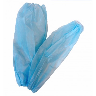 Нарукавники из спанбонда 25 гр/м2 (20*40) голубой (20 шт.) Нарукавники из спанбонда 25 гр/м2 (20*40) голубой (20 шт.)