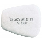 Предфильтр 3М™ 5925 (P2) противоаэрозольный, до 12 ПДК (2шт)