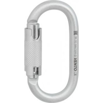 Карабин VENTO™ Стальной Овал автомат с байонетной муфтой keylock, vpro 0010 Карабин VENTO™ Стальной Овал автомат с байонетной муфтой keylock, vpro 0010