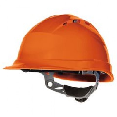 Каска DeltaPlus™ QUARTZ UP IV (с храповиком), оранжевый Каска DeltaPlus™ QUARTZ UP IV (с храповиком), оранжевый