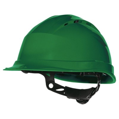 Каска DeltaPlus™ QUARTZ UP IV (с храповиком), зеленый Каска DeltaPlus™ QUARTZ UP IV (с храповиком), зеленый