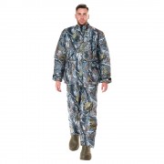 Костюм зимний Памир (тк.Alova) п/к HUNTSMAN, КМФ серый лес