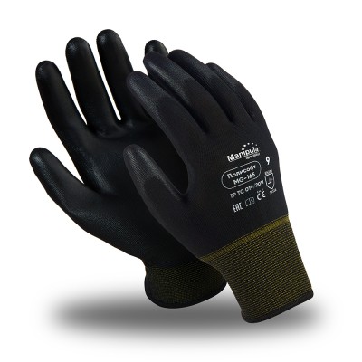 Перчатки Manipula Specialist® Полисофт (полиэфир+полиуретан), MG-165 Перчатки Manipula Specialist® Полисофт (полиэфир+полиуретан), MG-165