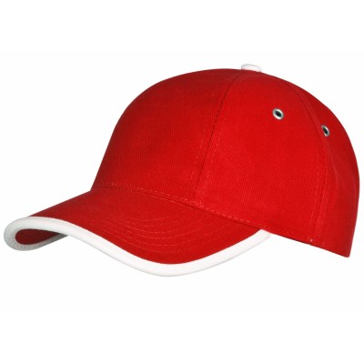 Бейсболка Unit Trendy, красный/белый Бейсболка Unit Trendy, красный/белый